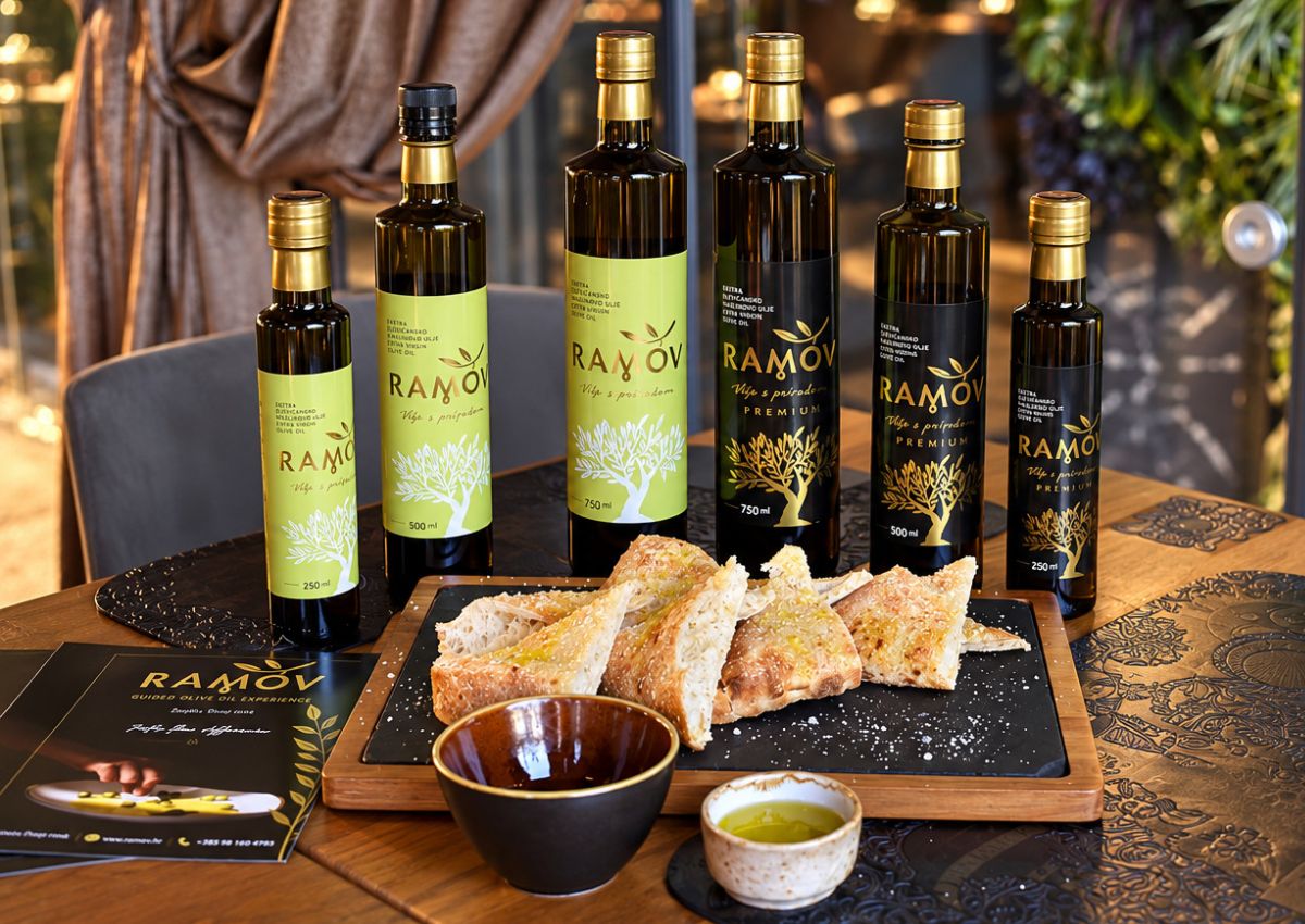 Ekstra djevičansko maslinovo ulje Ramov na događanju Vino uz pizzu